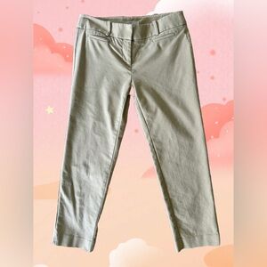 LOFT Beige Tapered Riviera Marisa Pant Size 2